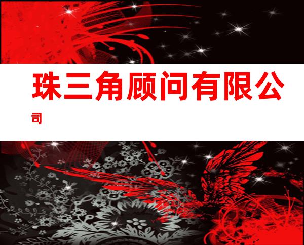 珠三角顾问有限公司